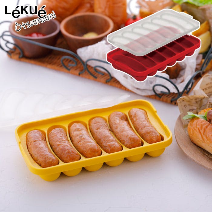 ルクエ おつまみ ソーセージメーカー 全2色 Lekueケチャップレッド 耐熱食器・簡単レンジ用品 ルクエ おつまみ ソーセージメーカー 全2色 Lekueケチャップレッド 耐熱食器・簡単レンジ用品