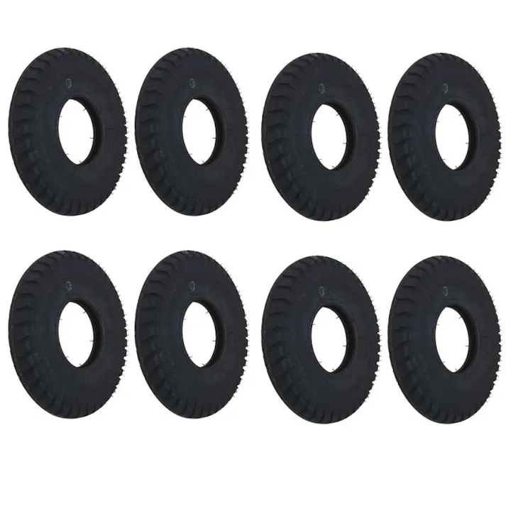 ブリヂストン 荷車・台車用 エアータイヤ UL 3.50-5(350-5) 4PR タイヤ 8本セット