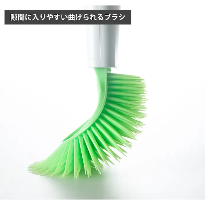 ティディ プラタワフォースミ tidy PlaTawa for Sumi アッシュコンセプト テラモト【ミニブラシ たわし 隙間 お弁当 シンク周り 洗面所 掃除 掃除用品】 グレー