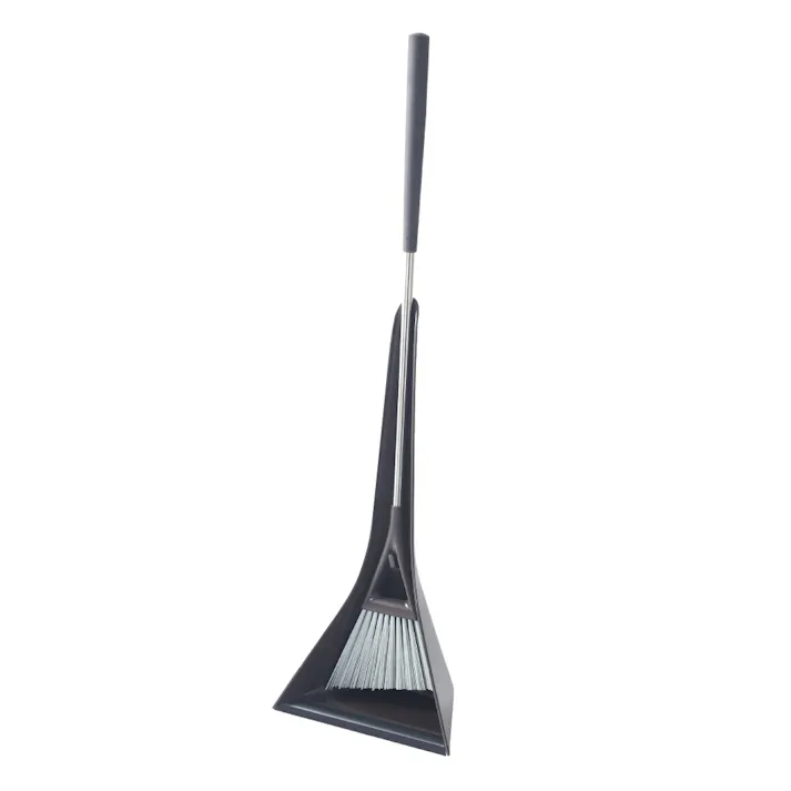 ティディ スウィープコンパクト tidy Sweep compact アッシュコンセプト テラモト【ほうき ちりとり セット 掃除用品 玄関 床 掃除 コンパクト】ブラウン