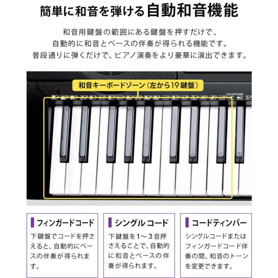 ホワイト 電子キーボード 使用感あり ホワイト 電子キーボード 使用感あり 楽器・機材