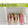 クローゼット 組み立て式 扉付き 12個組 ハンガーポール付 ワードローブ 自由自在 収納ボックス 軽量 プラスチック 収納ケース 収納ラック ハンガーラック 衣類収納 棚 新生活 一人暮らし おしゃれ SunRuck SR-STW034-WH ホワイト