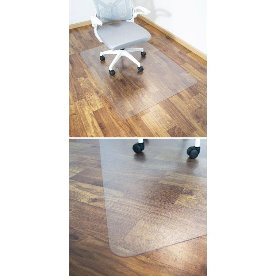 冷蔵庫 マット 透明 防水 53×65cm 床保護シート キズ 凹み 防止