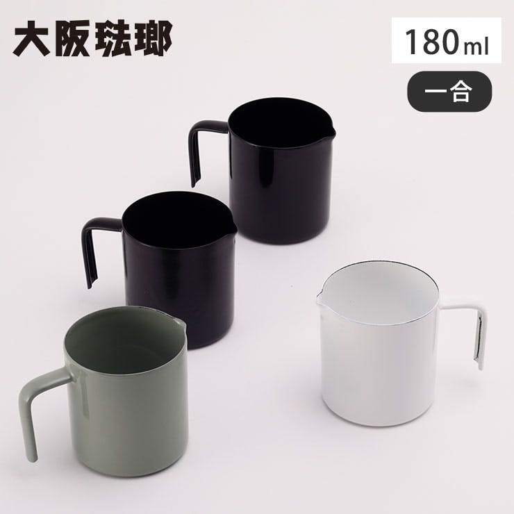 琺瑯 一合マグ 180ml 大阪琺瑯【ライスカップ マグ ホーロー ほうろう