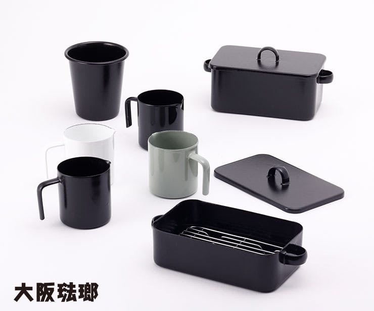 琺瑯 一合マグ 180ml 大阪琺瑯【ライスカップ マグ ホーロー ほうろう
