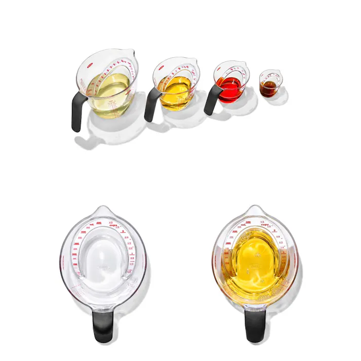 オクソー アングルドメジャーカップ 中 500ml OXO 05078091【計量カップ 耐熱 レンジ メジャーカップ 目盛付き 食洗機対応】