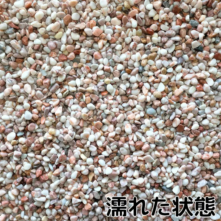 TAIKOH 美仙ピンク 2分 5-7mm 10kg 天然大理石 化粧砂利 ピンク 桃色 玉石 小