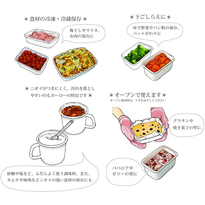 富士ホーロー cukka クッカ ホーロー 浅型容器 角型 S ネイビー