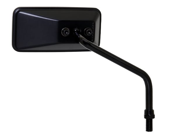 TANAX タナックス カスタムスクエアミラー シルバー鏡 10mm右 (ブラック) AC-104-10R カー用品・バイク用品 TANAX タナックス カスタムスクエアミラー シルバー鏡 10mm右 (ブラック) AC-104-10R カー用品・バイク用品