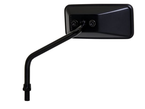 TANAX タナックス カスタムスクエアミラー シルバー鏡 10mm左 (ブラック) AC-104-10L カー用品・バイク用品 TANAX タナックス カスタムスクエアミラー シルバー鏡 10mm左 (ブラック) AC-104-10L カー用品・バイク用品