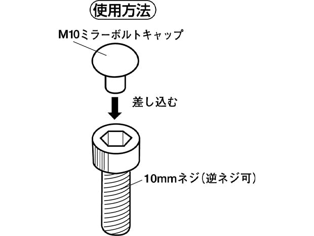 みーち　 Amazon | MSMint Z2 ショートミラー 左右セット メッキ 正ネジ M10