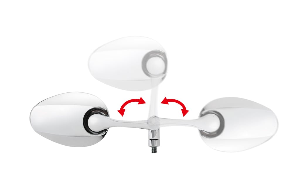TANAX タナックス リュートミラー 10mm (ブラック) APE-104-10 | 通販