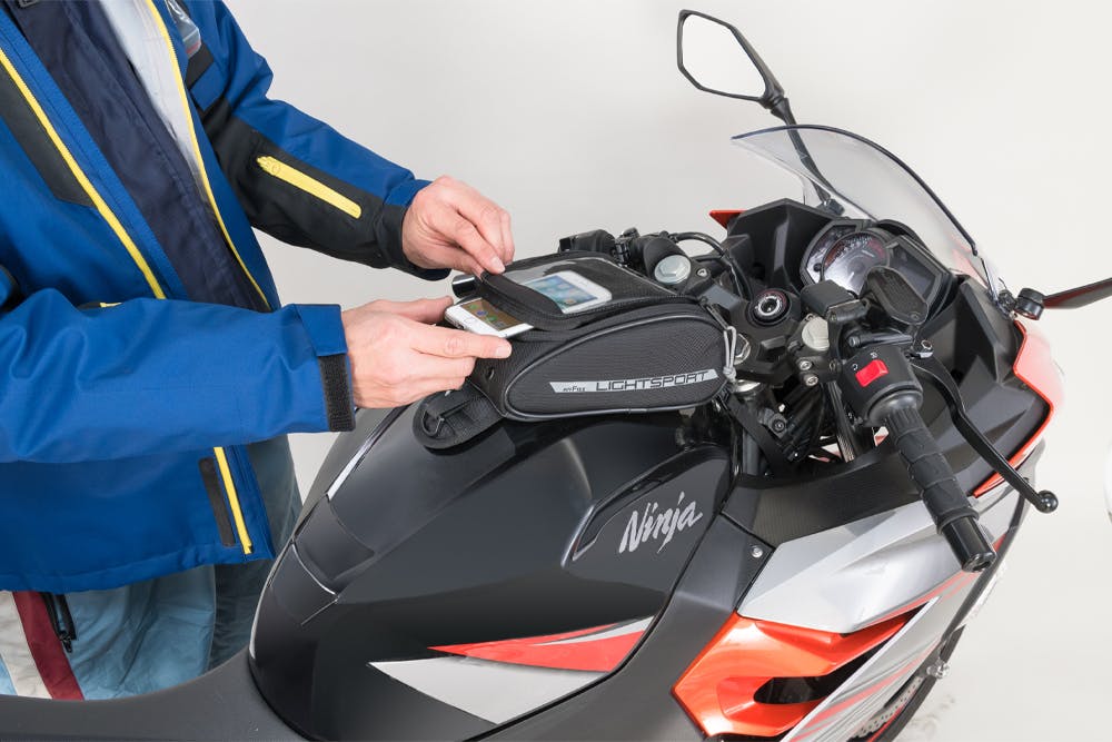 TANAX タナックス ライトスポルトタンクバッグ (ブラック) MFK