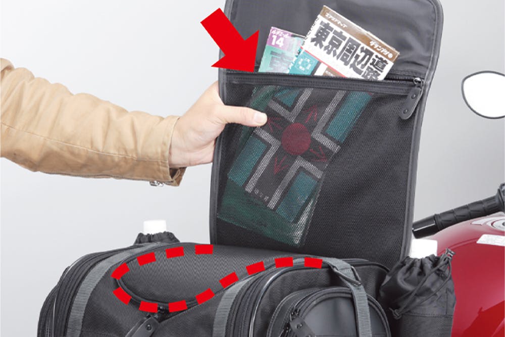 TANAX タナックス ミニフィールドシートバッグ (アクティブオレンジ