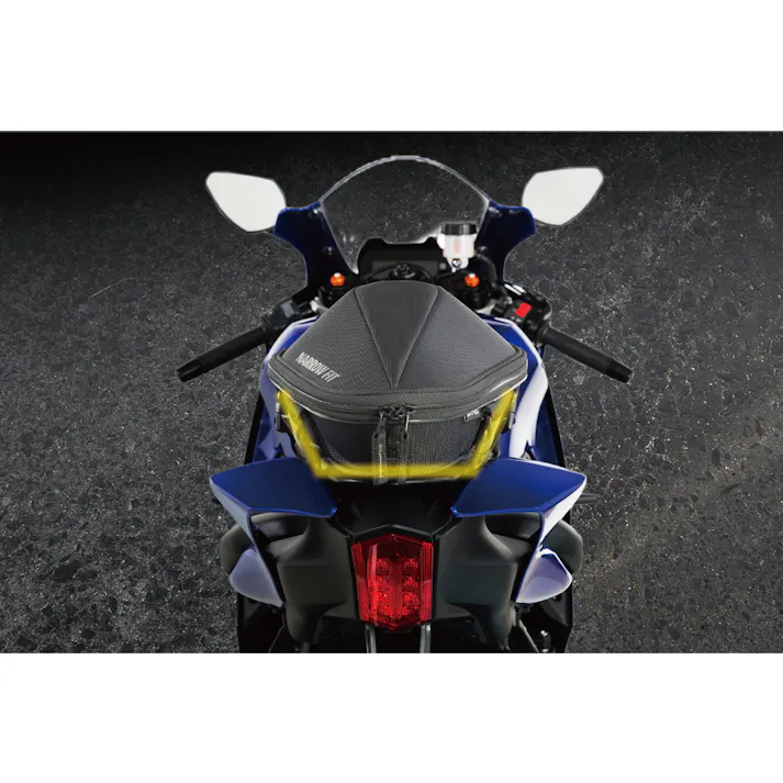 TANAX タナックス ナローフィットシートバッグS (ターポリンブラック) MFK-287