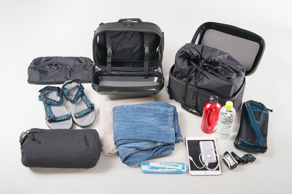 kさん専用 TANAX タナックス ミニシェルケース (ツーリング)カーボン柄 MFK-234