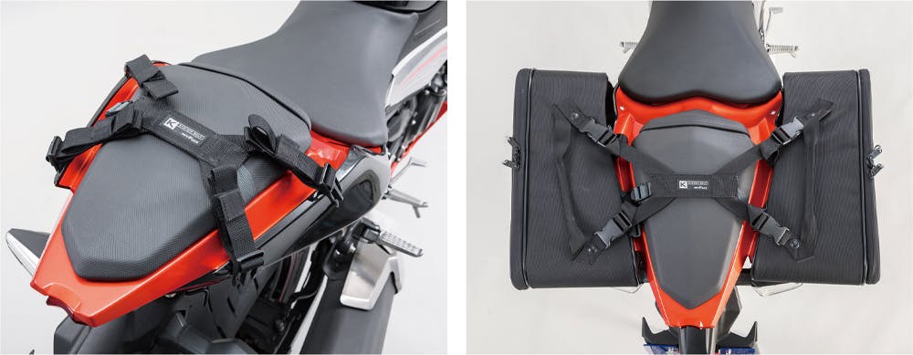 TANAX タナックス ライトスポルトサイドバッグ (ブラック) MFK-262