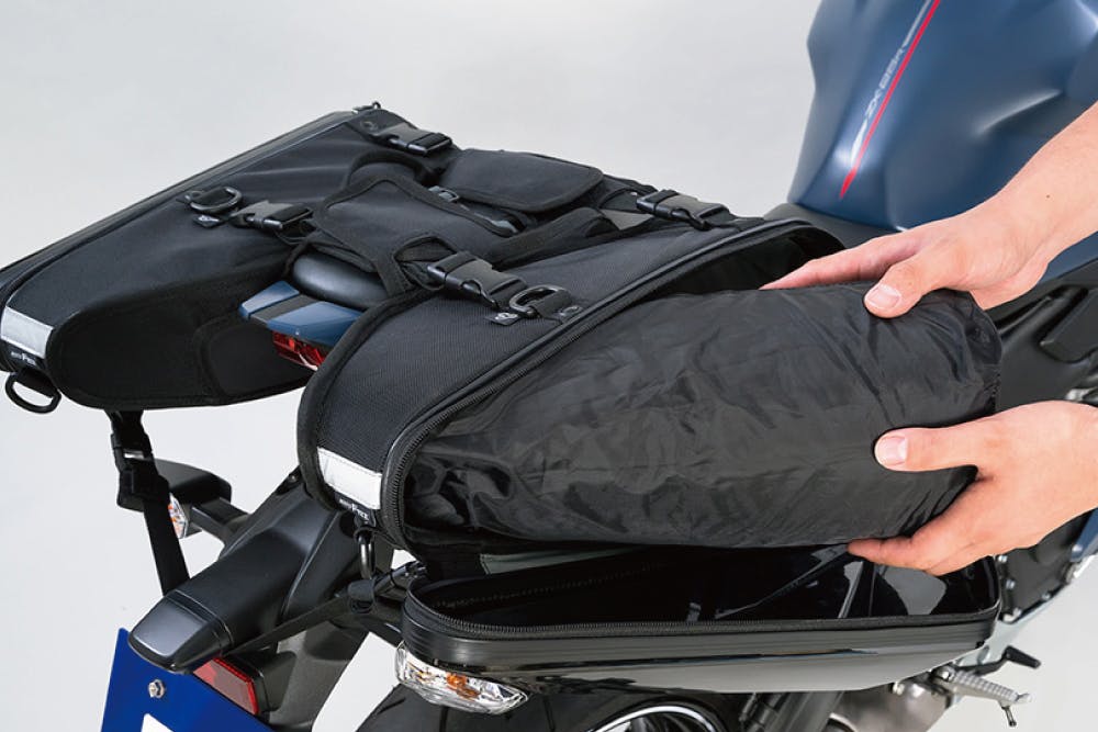 TANAX タナックス カービングシェルケースSS (ブラック) MFK-313