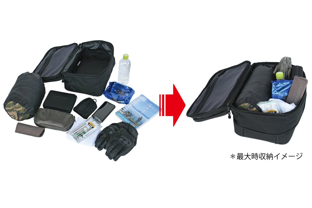 TANAX タナックス スマートタンクバッグL (ブラック) MFK-178 | 通販