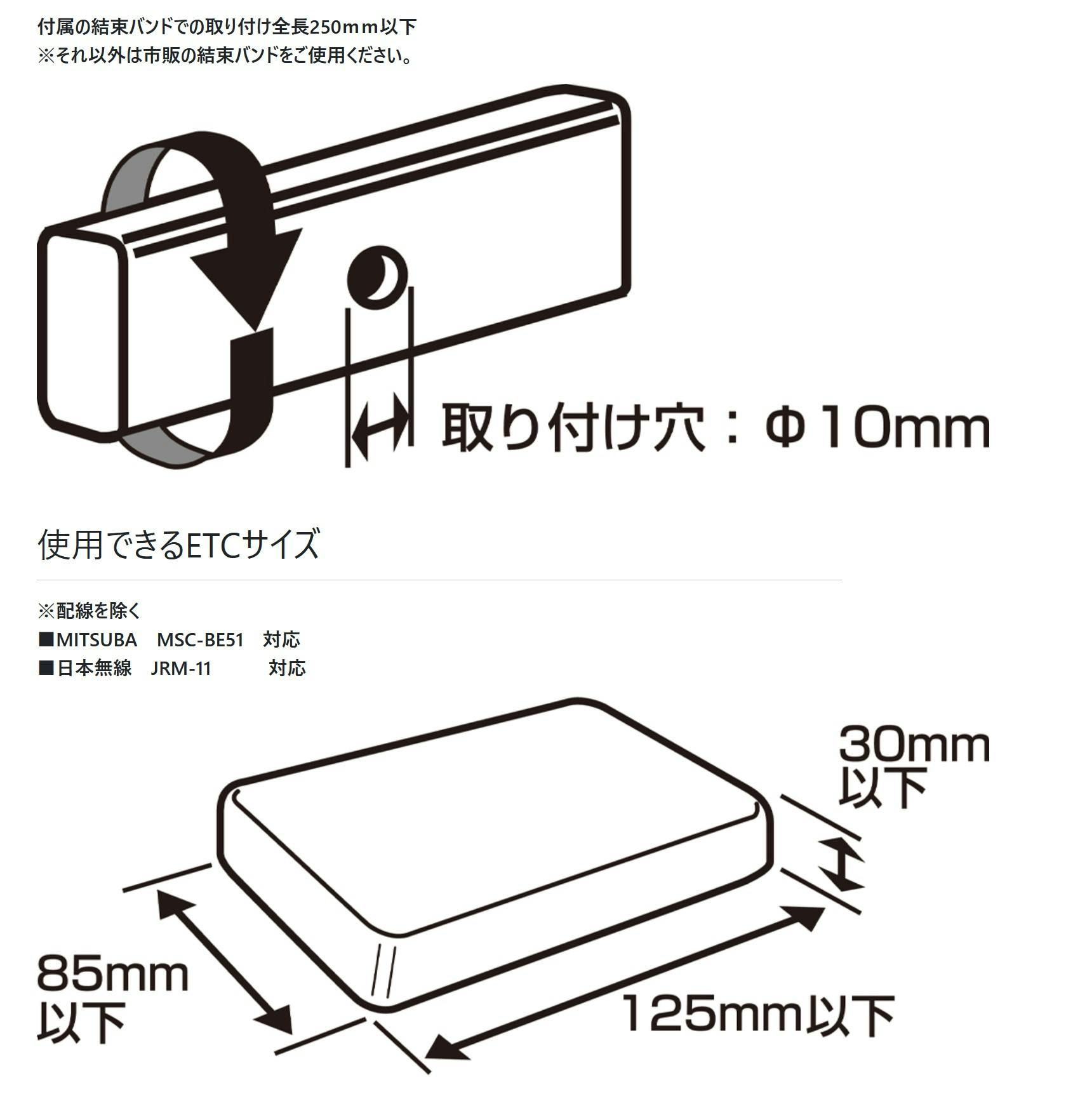 TANAX タナックス ETCポーチ (合皮ブラック) MF-4706 | 通販