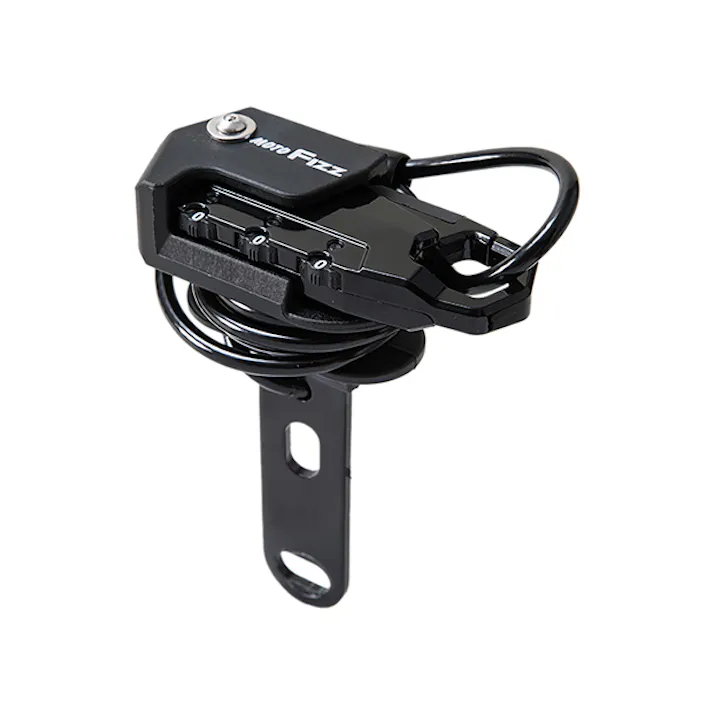 TANAX タナックス ヘルメット用ワイヤーロック ストレート (ブラック) MF-4753
