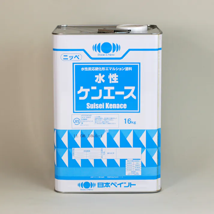 日本ペイト 水性ケンエース(艶消) ホワイト 16Kg