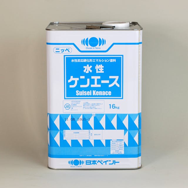 日本ペイト 水性ケンエース(艶消) ND-500 16Kg 外壁塗料 日本ペイト 水性ケンエース(艶消) ND-500 16Kg 外壁塗料
