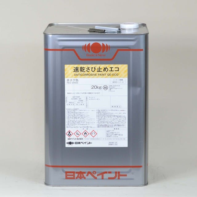 日本ペイント 速乾さび止めエコ あかさび 20Kg 屋根・トタン塗料 日本ペイント 速乾さび止めエコ あかさび 20Kg 屋根・トタン塗料