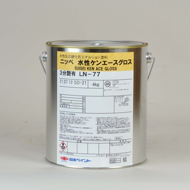 日本ペイント 水性ケンエースグロス ND-146 艶有 4Kg 多用途塗料 日本ペイント 水性ケンエースグロス ND-146 艶有 4Kg 多用途塗料
