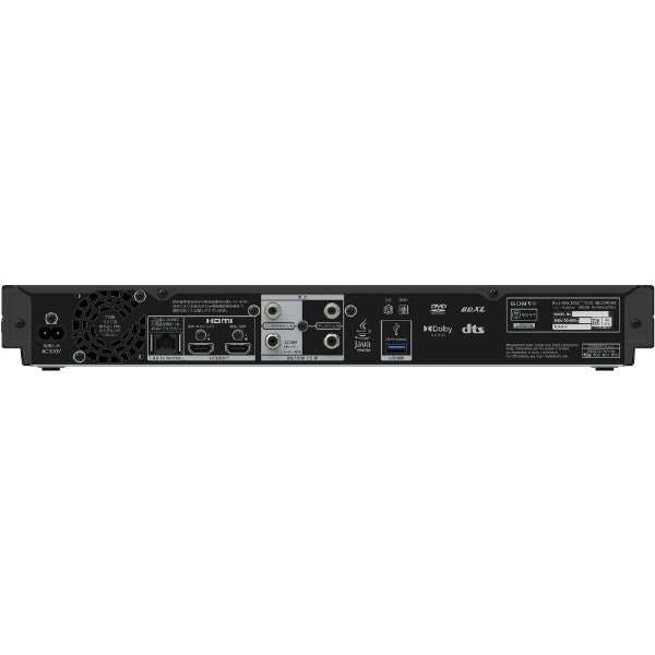 SONY BDZ-FBT2200 2TB ブルーレイレコーダー SONY ブルーレイレコーダー【4Kチューナー内蔵/3番組同時録画