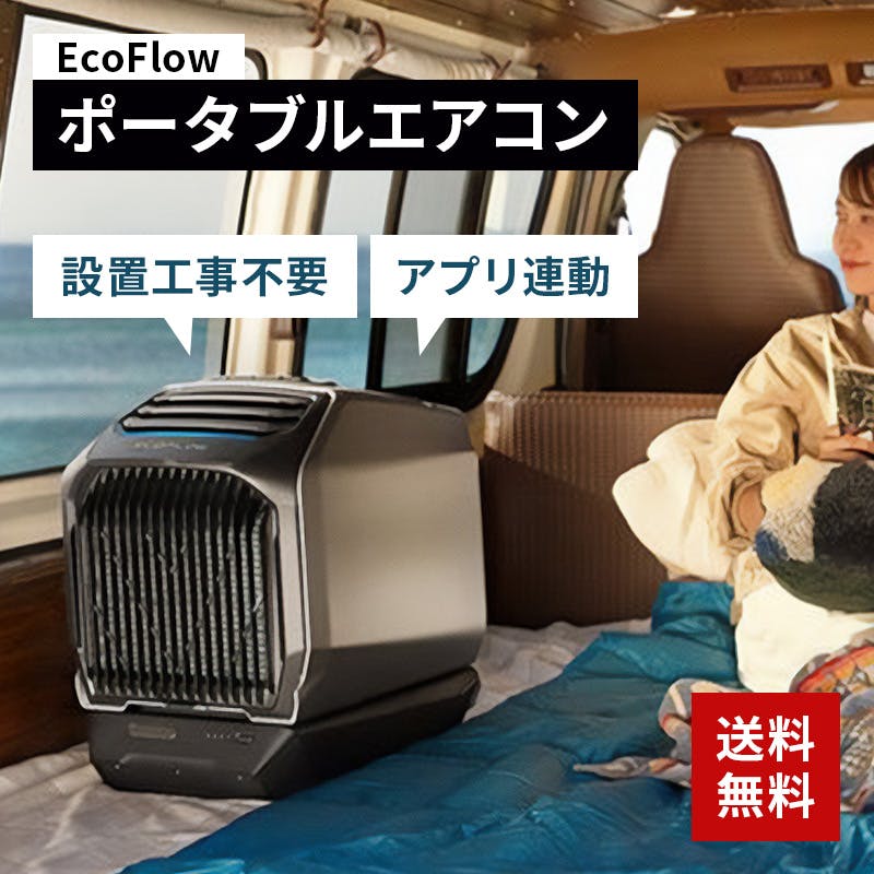 Wave2 ポータブルエアコン EcoFlow ZYDKT210-JP | 空調・季節