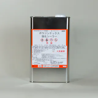 水谷ペイント ボウジンテックス強化シーラー 透明 4Kg 油性 床用 下塗