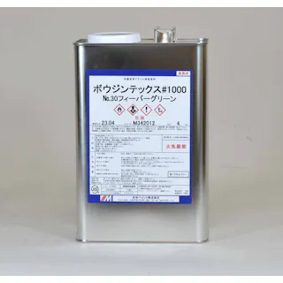 水谷ペイント ボウジンテックス1000 フレッシュグリーン 3分艶 4Kg 油性 床用 アクリル