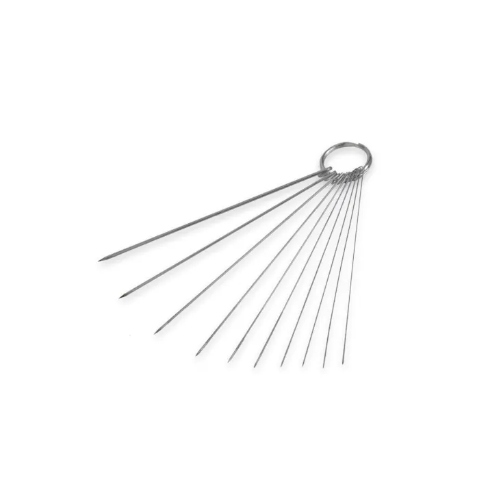 PLOT (プロト メンテナンス) ステンレスピンクリーナー10セット クリーニング ニードル メインジェット/キャブレター等 径0.4-1.6mm 全長120-130mm PGR0041