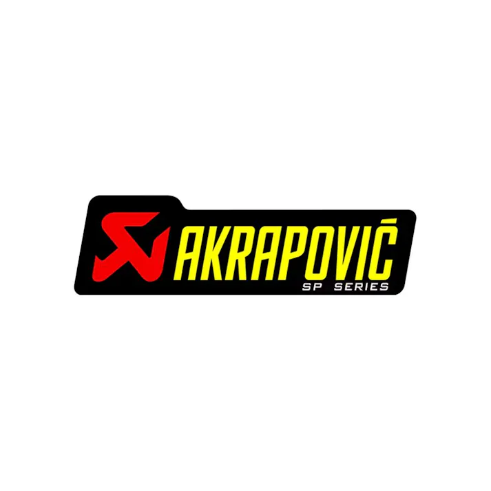AKRAPOVIC (アクラポビッチ) 耐熱サイレンサー ステッカー 150X44mm NEWロゴ SPシリーズ P-HST2ALSP