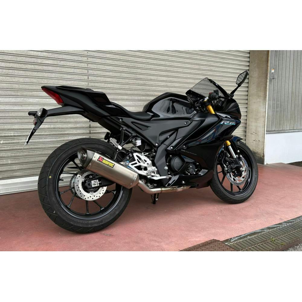 AKRAPOVIC (アクラポビッチ) レーシングライン フルエキゾーストマフラー チタン JMCA YZF-R125/MT-125  23-24【8BJ-RE45J】YZF-R15【8BK-RG86J】 S-Y125R8-HZTJPP | トラック・バイク用品 通販 |  ホームセンターのカインズ