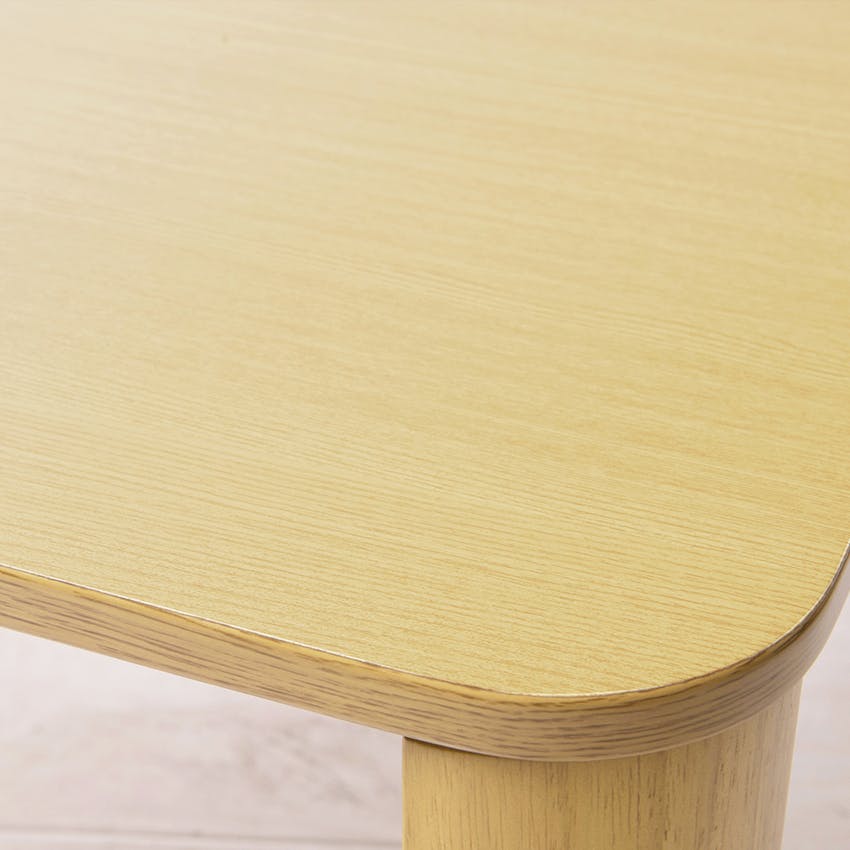 折りたたみテーブル(75×50cm)(ナチュラル)】机 つくえ デスク 座