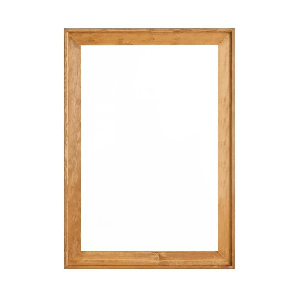 ドアミラー　全身鏡 ベージュとブラウン 木製フレーム SENNOKI ステラ 全身鏡 姿見 壁掛けミラー 天然木 ホワイト