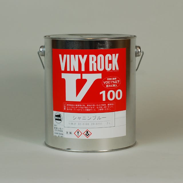 ロックペイント ビニロック100(艶消) RP-137 3Kg 外壁塗料 ロックペイント ビニロック100(艶消) RP-137 3Kg 外壁塗料