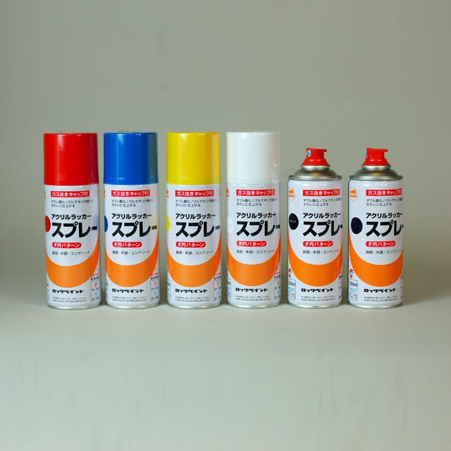 ロックペイント アクリルラッカースプレー 銀 H62-8301 300mlx6本 ラッカースプレー ロックペイント アクリルラッカースプレー 銀 H62-8301 300mlx6本 ラッカースプレー