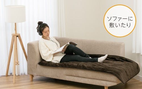 ホットマット らく寝ぼう フランネル 洗える ダニ退治 スライド温度