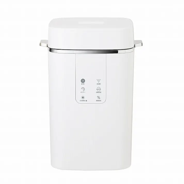加湿器 スチーム式 シィーネット タンク3L 木造~8.5畳 プレハブ洋室~14畳 最大加湿量500mL/h 倒れても漏れにくい DKNX302 WH ホワイト