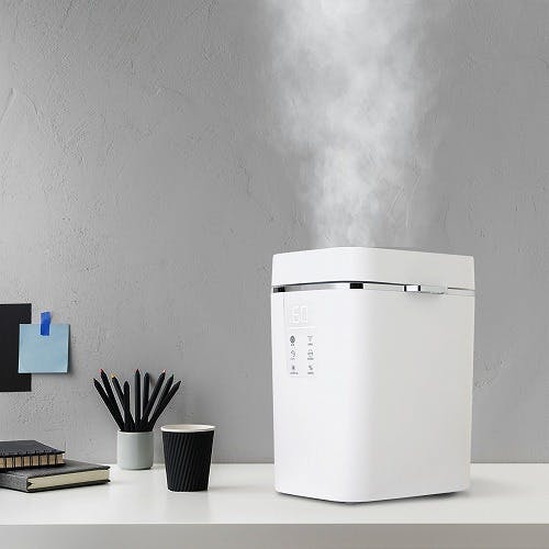 加湿器 katamen スチームファン式アロマ加湿器 | デザイン家電を開発する