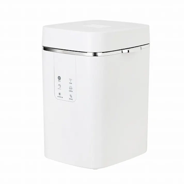 加湿器 スチーム式 シィーネット タンク3L 木造~8.5畳 プレハブ洋室~14畳 最大加湿量500mL/h 倒れても漏れにくい DKNX302 WH ホワイト