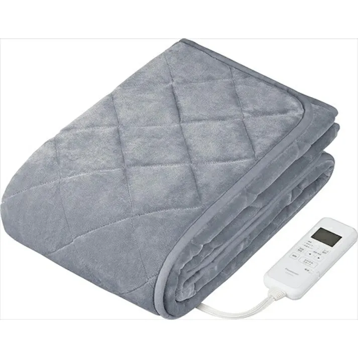 パナソニック Panasonic 暖房敷きパッド 電気毛布 布団暖房 温度自動調整 快眠暖房 快温モード搭載 マイクロファイバー素材 DB-BM1L-H