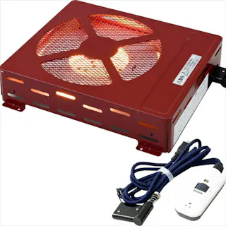 メトロ電気工業 堀りこたつ用 取替ヒーターユニット 手元温度コントロール式 薄型タイプ MH-604RE DB ヒーター