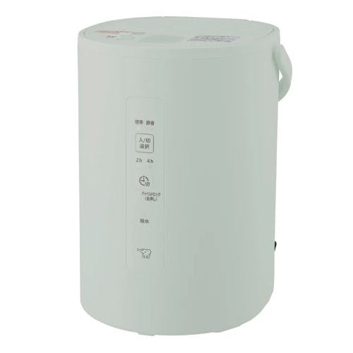 スチーム式加湿器 木造3畳まで/プレハブ洋室6畳まで グリーン