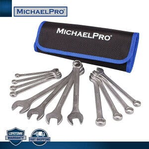 コンビネーションレンチセット 12本セット 13度 8,10,11,12,13,14,15,16,17,18,19mm マイケルプロ MP001091 工具 整 レンチ コンビネーションレンチセット 12本セット 13度 8,10,11,12,13,14,15,16,17,18,19mm マイケルプロ MP001091 工具 整 レンチ