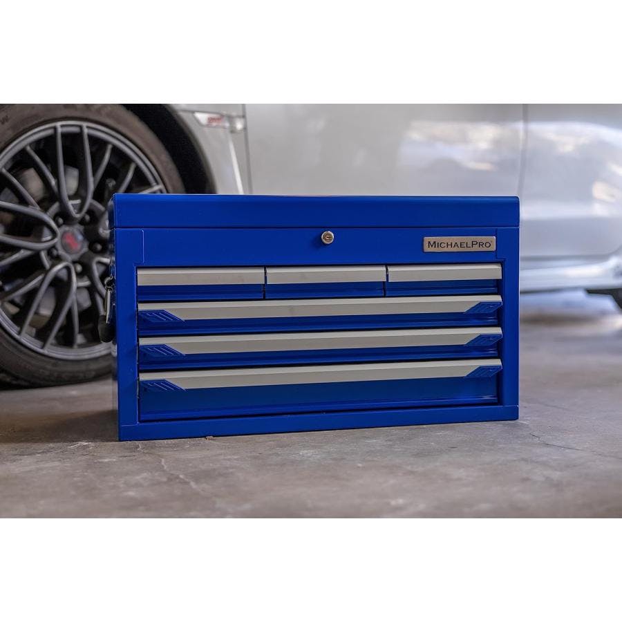 6段引き出しポータブルトップツールチェスト マイケルプロ MP009085