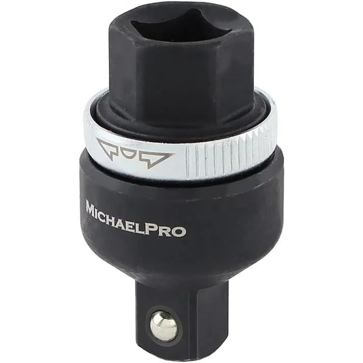 1/2インチ ドライブ ラチェットブレーカーバーアダプター スライド式Tハンドルをラチェットに変換 マイケルプロ MP012016 工具 整備用品 メンテナンス 修理 DIY 自動車 軽自動車 大型車 自動車やバイクの整備に MichaelPro